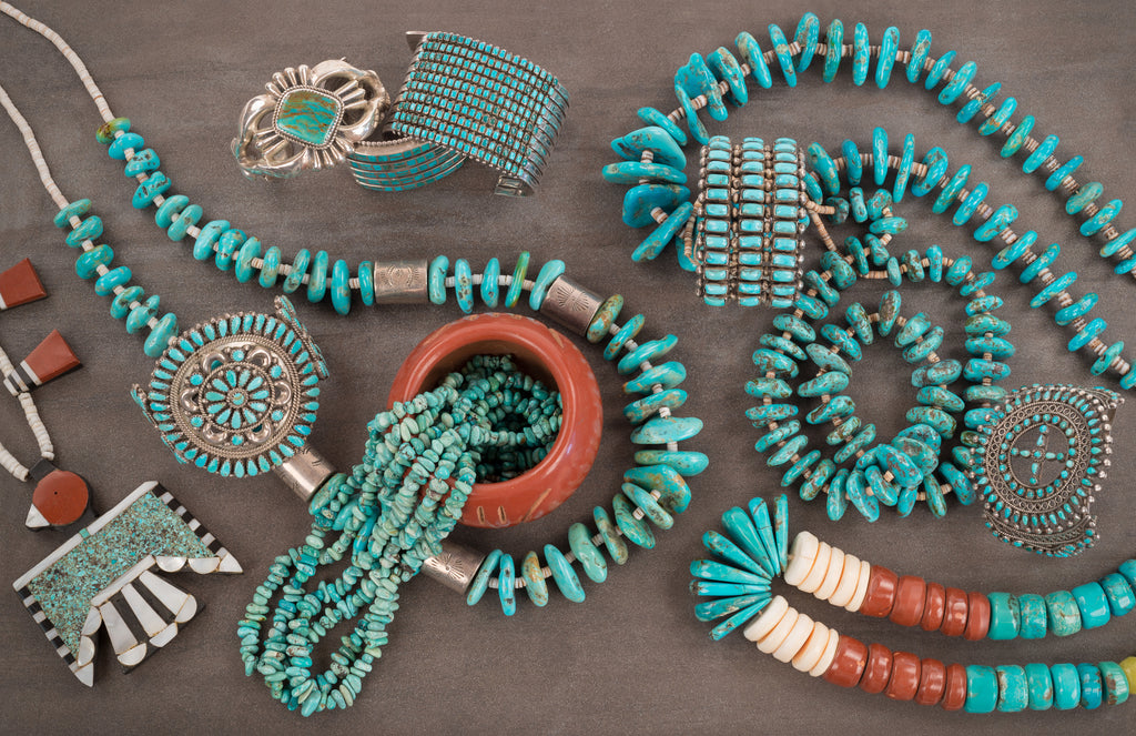 Turquoise 2025 indian necklace