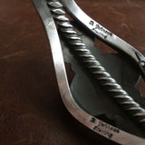 Beautiful Handmade Sterling Silver 3-Stone Desert Lavender Bracelet