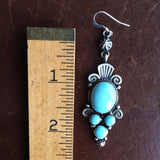 Handmade Classy Stamped Sterling Silver Campitos Varied Cluster Earrings