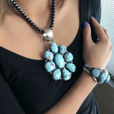 Beautiful Handmade Sterling Silver 3-Stone Desert Lavender Bracelet